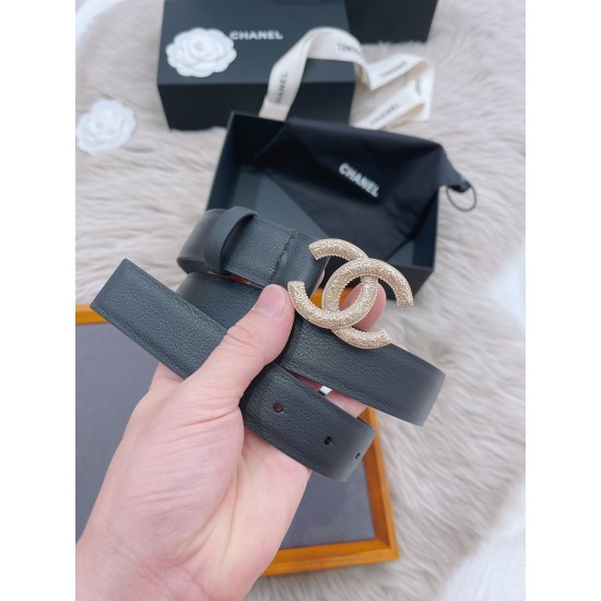 C-ANEL 香-儿女士皮带,3.0cm C-ANEL 香-儿女士皮带,3.0cm