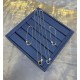 [新品]APM Monaco蓝色方形可调节链环简约百搭精致礼物送女友