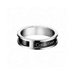 【新品】ck戒指窄版男女情侣款对戒黑陶瓷指环一对时尚经典款HL75551