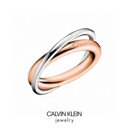 【新品】ck戒指正品Calvin Klein double倍爱系列HL758551