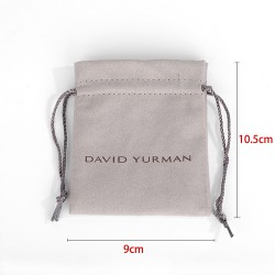 David Yurman 防尘袋，黑色包装盒。  绒布袋