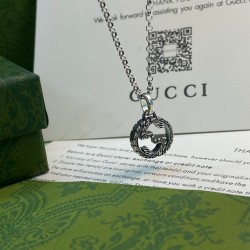 GQ176B20 花纹双G 小号珍珠链项链   SIZE: 50+5CM