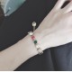 HL600A30Gucci 古驰 彩钻手链 亚金材质 带虎头尾牌 HL600A30Gucci 古驰 彩钻手链 亚金材质 带虎头尾牌