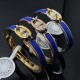 新品猪鼻子珐琅手镯 编号:GW24A80 黄金 白金 玫瑰金 17.19# 新品猪鼻子珐琅手镯 编号:GW24A80 黄金 白金 玫瑰金 17.19#