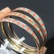 新品花纹珐琅手镯 编号:EW6203A208白金 黄金 玫瑰金 新品花纹珐琅手镯 编号:EW6203A208白金 黄金 玫瑰金