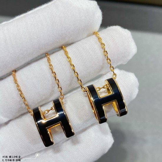 V金材质 5140A60 对版 大号H琳琅项链 V金材质 5140A60 对版 大号H琳琅项链