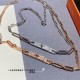 V金材质  2580D80加厚版，爱马仕皮带纽扣项链，高碳钻 太考验师傅的手艺了 要确保每颗钻都镶嵌好[色][色] 高端定制 女神 都爱，火爆 项链 ✨1:1