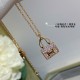 ZP开版V金镀咪金 5140B60   H家粉钻包包项链，原版锁头扣，真心好看百搭，这条爱马仕包包项链绝对带出去洋气[愉快][愉快]