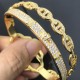 新品猪鼻子二合一手镯 编号:HL849A80 新品猪鼻子二合一手镯 编号:HL849A80