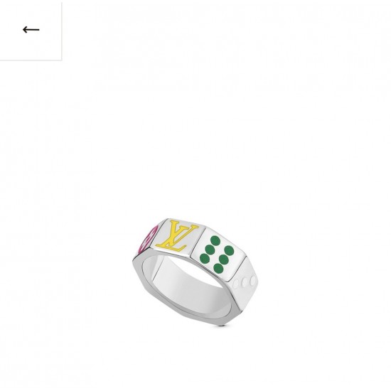 HL90551驴家戒指Play-It 戒指以诙谐意趣展现路易威登标识与 Monogram 花卉,将其与恰似骰子图案的波点共同排列于多面金属指环上,释放视觉冲击。到货6-7-8-9拿三色 HL90551驴家戒指Play-It 戒指以诙谐意趣展现路易威登标识与 Monogram 花卉,将其与恰似骰子图案的波点共同排列于多面金属指环上,释放视觉冲击。到货6-7-8-9拿三色