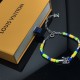 LV手链 新品彩色手链 编号:DT037A10 LV手链 新品彩色手链 编号:DT037A10