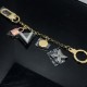 钥匙扣 新品乱花锁头钥匙扣 编号:C6148900 钥匙扣 新品乱花锁头钥匙扣 编号:C6148900