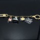 钥匙扣 新品乱花锁头钥匙扣 编号:C614900 钥匙扣 新品乱花锁头钥匙扣 编号:C614900