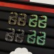大号Hl64A70华伦天奴新款耳钉四色 大号Hl64A70华伦天奴新款耳钉四色