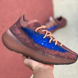 椰子380酒红蓝  出货adidas Yeezy 阿迪达斯 椰子 酒红蓝 Boost 380 “Azure”FZ4986