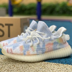 350v2扎染 性价比版本出货Yeezy boost 350v2亲友限定 配色 SU0103