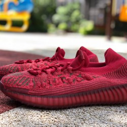椰子350v2石板红 Adidas Yeezy 350 V2 CMPCT 石板红 椰子 跑步鞋 GW6945