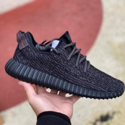 初代350椰子黑色 真爆米花Adidas Yeezy 阿迪纯黑椰子350初代 侃爷 AQ2659