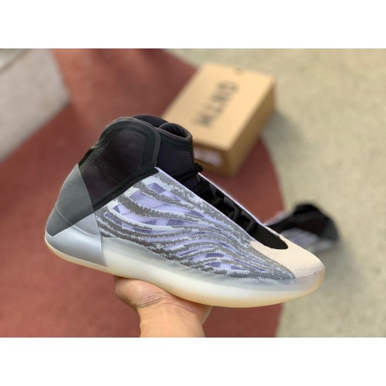 椰子篮球鞋 纯原版 Adidas Yeezy Basketball QNTM 黑灰拼接休闲版椰子篮球鞋 Q46473 尺码:40-46.5 椰子篮球鞋 纯原版 Adidas Yeezy Basketball QNTM 黑灰拼接休闲版椰子篮球鞋 Q46473 尺码:40-46.5