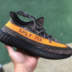350v2黑灰橙  纯原版  Adidas Yeezy 350 V2黑灰橙 椰子HQ7045