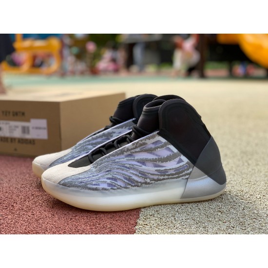 椰子篮球鞋 纯原版 Adidas Yeezy Basketball QNTM 黑灰拼接休闲版椰子篮球鞋 Q46473 尺码:40-46.5 椰子篮球鞋 纯原版 Adidas Yeezy Basketball QNTM 黑灰拼接休闲版椰子篮球鞋 Q46473 尺码:40-46.5