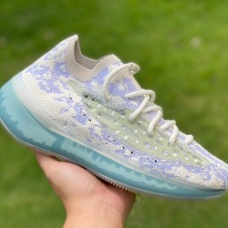 椰子380白蓝满天星  Adidas Yeezy Boost 380椰子白蓝外星人满天星 跑鞋GW0304