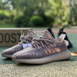 350v2全透迷雾棕 特供版LJR出品偏小0.5-1码 Adidas Yeezy 350V2 Mono Mist 全透迷雾棕 椰子 GW2871