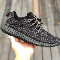 椰子350初代黑色 纯原版Adidas Yeezy 350 Boost Black 黑椰子350 侃爷 BB5350