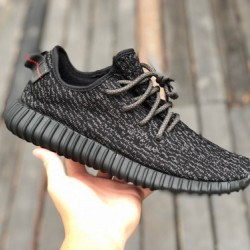 椰子350初代黑色 纯原版Adidas Yeezy 350 Boost Black 黑椰子350 侃爷 BB5350
