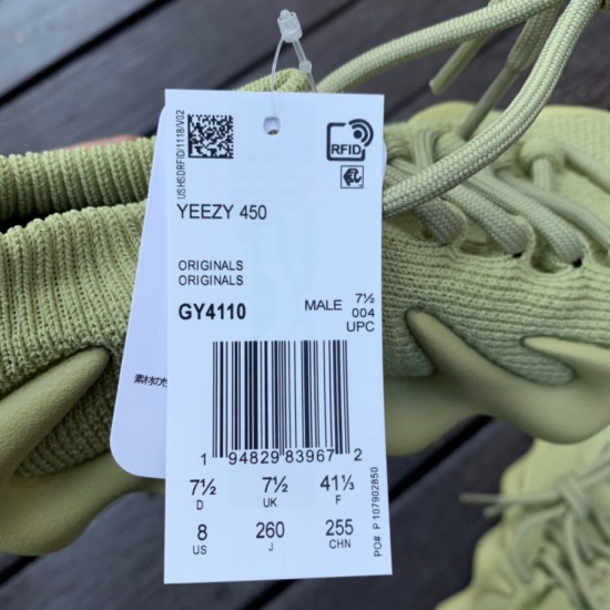 椰子450橄榄绿 纯原版⚡️Adidas Yeezy_ 450"Resin"橄榄绿 小笼包 火山 轻便透气运动鞋GY4110 椰子450橄榄绿 纯原版⚡️Adidas Yeezy_ 450"Resin"橄榄绿 小笼包 火山 轻便透气运动鞋GY4110