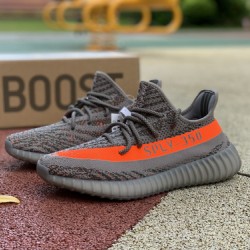 350v2灰橘满天星  性价比版 Adidas Yeezy 350 V2 灰橘满天星 GW1229