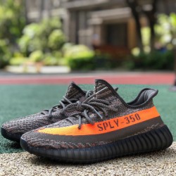 350v2黑灰橙  纯原版  Adidas Yeezy 350 V2黑灰橙 椰子HQ7045