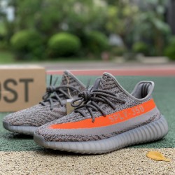 350v2灰橘满天星 特供版LJR出品偏小0.5-1码 Adidas Yeezy 350 V2 灰橘满天星 GW1229