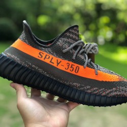 350v2黑灰橙 Adidas Yeezy 350 V2黑灰橙 椰子HQ7045