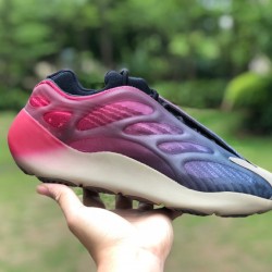 椰子700v3蓝粉渐变 Adidas Yeezy 700 V3 椰子700蓝粉渐变霓虹跑步鞋GW1814