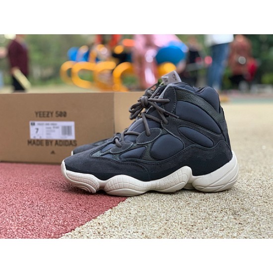 椰子500高帮 Adidas Yeezy 500 High“ Slate” 椰子500黑白麂皮 高帮 FW4968 尺码:39-46.5 椰子500高帮 Adidas Yeezy 500 High“ Slate” 椰子500黑白麂皮 高帮 FW4968 尺码:39-46.5