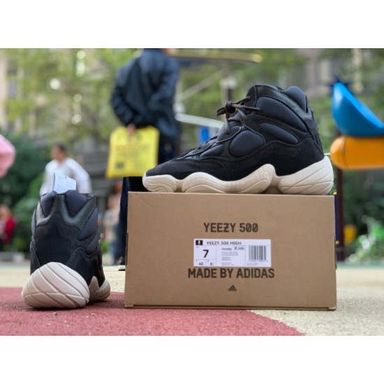 椰子500高帮 Adidas Yeezy 500 High“ Slate” 椰子500黑白麂皮 高帮 FW4968 尺码:39-46.5 椰子500高帮 Adidas Yeezy 500 High“ Slate” 椰子500黑白麂皮 高帮 FW4968 尺码:39-46.5