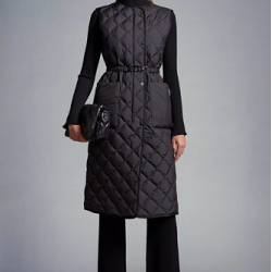 MONCLER BUTOR LONG DOWN GILET