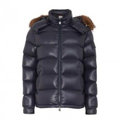Moncler Men&#x27;s Black Maya Puffer Jacket
