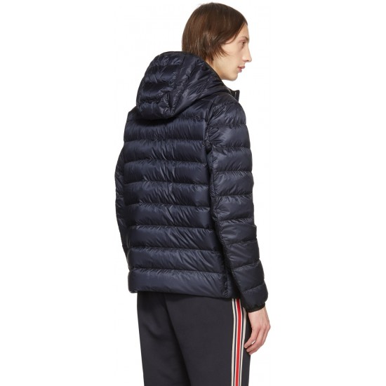 MONCLER Navy Down Emas Jacket MONCLER Navy Down Emas Jacket