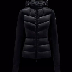 Moncler Sweat à capuche en polaire matelassé