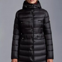 Moncler Hirma Long Down Jacket