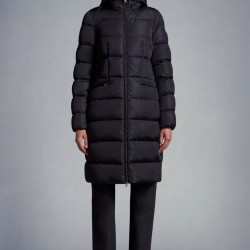 Moncler Avocette Long Down Jacket