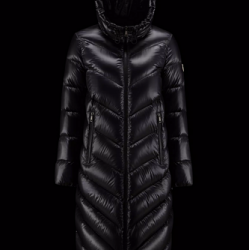 Moncler Cambales Long Down Jacket