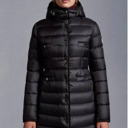 Moncler Hirma Long Down Jacket