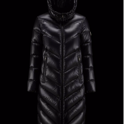 Moncler Cambales Long Down Jacket