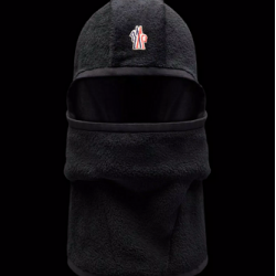 MONCLER GRENOBLE VELVET FLEECE CAGOULE