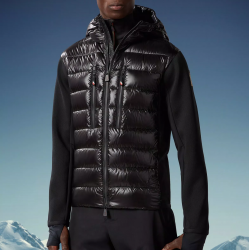 MONCLER GRENOBLE PADDED ZIP-UP HOODIE