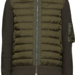 MONCLER Down Hooded Cardigan
