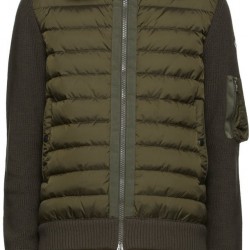 MONCLER Down Hooded Cardigan